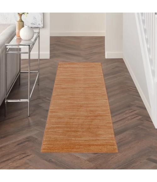 Nourison Home Nourison Essentials Rust NRE01 2 ft. 2 in. X 7 ft. 6 in. Rectangle Rug