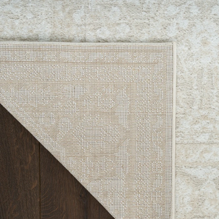 Nourison Dekor Ivory Beige DEK03 7 ft. 10 in. X 9 ft. 10 in. Rect. Rug