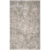 Nourison Home Astra Machine Washable ASW16 Gold Grey 4 ft. X 6 ft. Area Rug