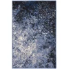 Nourison Home Passion PSN10 Light Blue Black 1 ft. 10 in. X 2 ft. 10 in. Area Rug