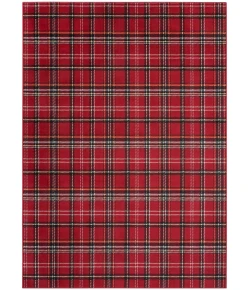Nourison Home Grafix GRF03 Red 7 ft. X 10 ft. Area Rug