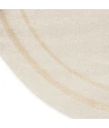 Nourison Home Nourison Essentials Ivory Gold NRE02 4 ft. Round Rug