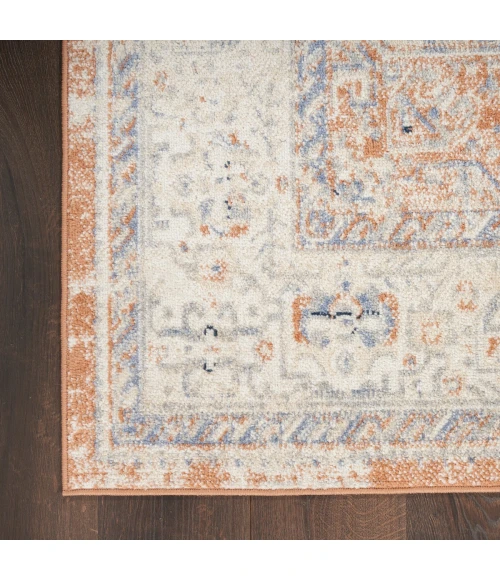 Nourison Nourison Essentials Persian Beige Blue NRE07 6 ft. Rect. Rug