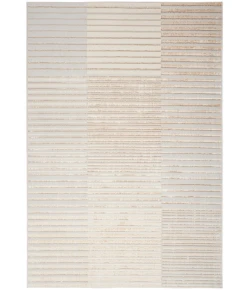 Nourison Home Splash BSK04 Beige Silver 5 ft. 3 in. X 7 ft. 3 in. Area Rug