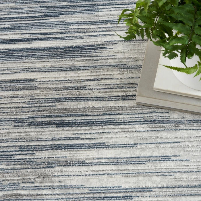 Nourison Home Texture Grey HMT01 8 ft. X 10 ft. Rect. Rug