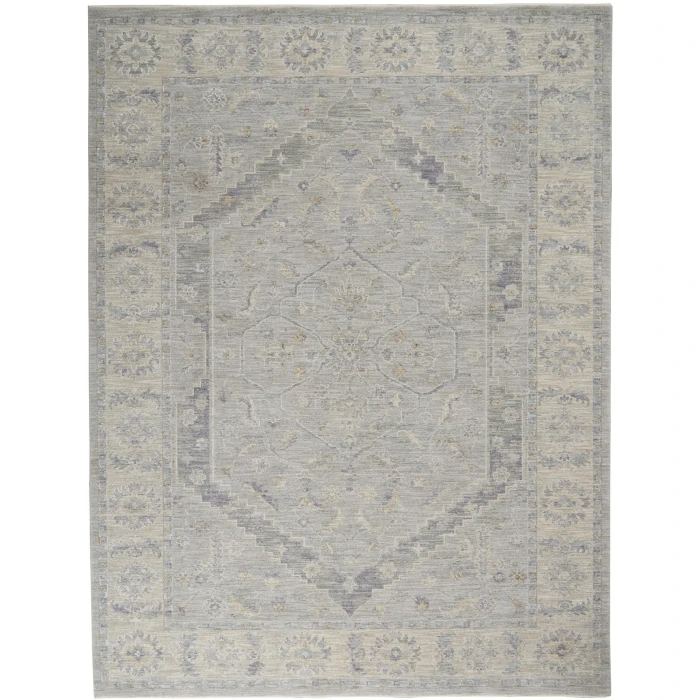 Nourison Infinite Grey IFT02 8 ft. X 10 ft. Rect. Rug