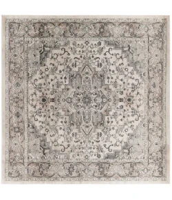 Nourison Home Quarry QUA05 Ivory Grey 10 ft. Square Area Rug