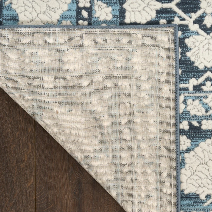 Nourison Grace Blue GCE01 5 ft. 3 in. X 7 ft. 3 in. Rect. Rug