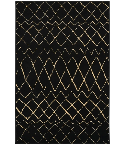 Nourison Grafix Area Rug GRF04-Black