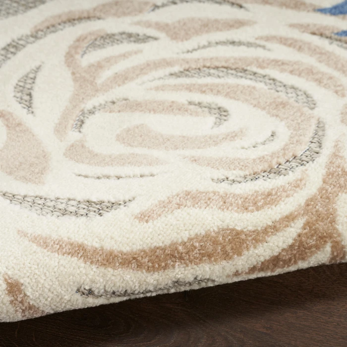 Nourison Aloha Area Rug ALH32 Blue Grey
