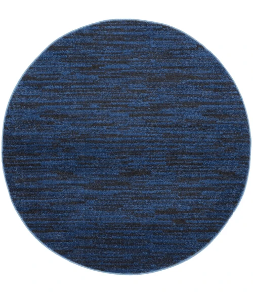 Nourison Essentials Area Rug NRE01-Midnight Blue