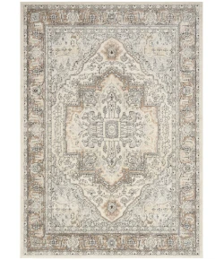 Nourison Home Quarry QUA18 Ivory Grey Taupe 6 ft. X 9 ft. Area Rug
