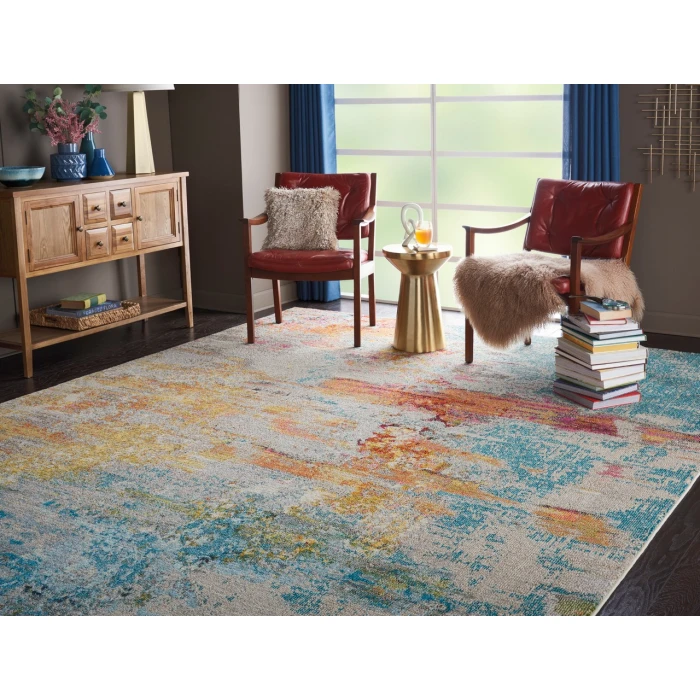 Nourison Celestial Area Rug CES02-Sealife
