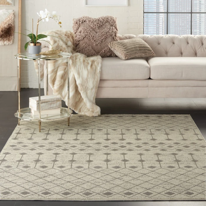 Nourison Grafix Area Rug GRF37-Ivory/Grey