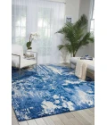 Nourison Twilight Blue Ivory TWI24 9ft.9in. x 13ft.9in. Rect. Rug