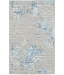 Calvin Klein CK005 Enchanting ECH01 Grey Sky 3 ft. 2 in. X 5 ft. Area Rug