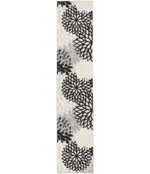 Nourison Aloha Area Rug ALH05-Black White