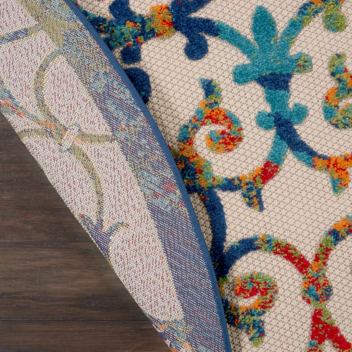 Nourison Aloha Round Area Rug ALH21-Multicolor