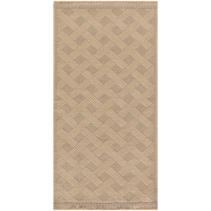 Nourison Washable Jute Natural WSJ02 2 ft. X 4 ft. Rect. Rug