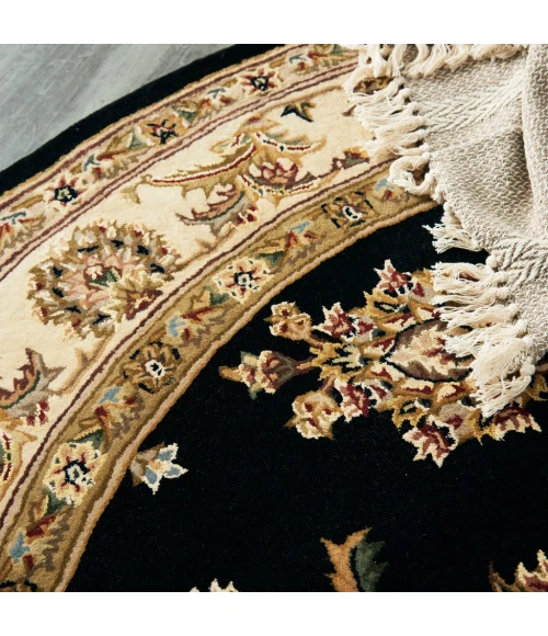 Nourison 2000 Round Area Rug 2022-Black