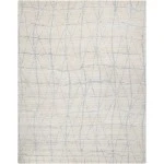 Nourison Home Ellora ELL02 Sky 7 ft. 9 in. X 9 ft. 9 in. Area Rug