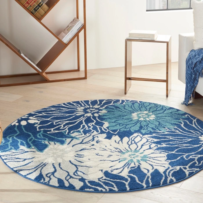 Nourison Passion Area Rug PSN17-Navy/Ivory