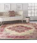 Nourison Grafix Area Rug GRF14-Cream/Red