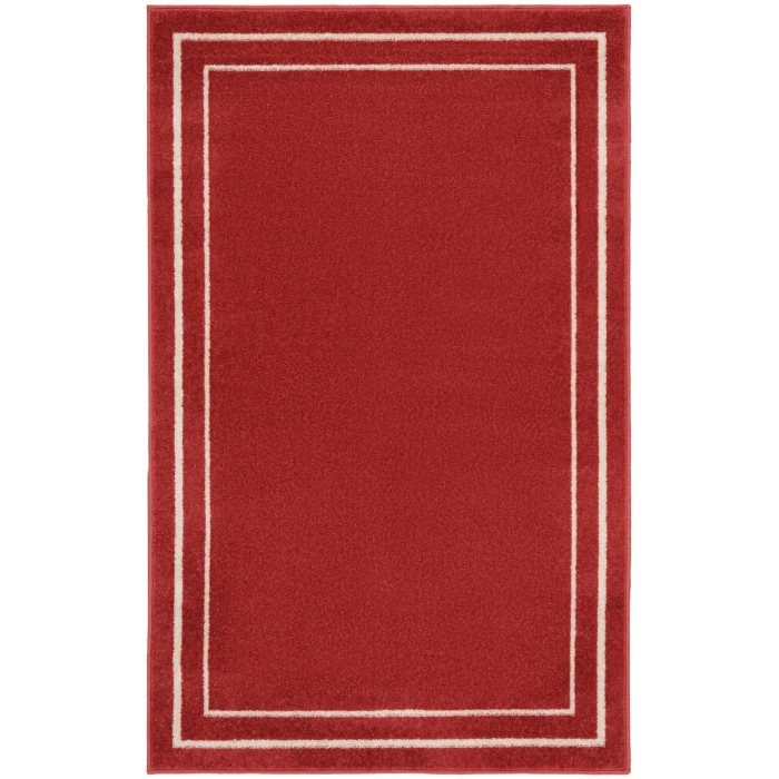 Nourison Nourison Essentials Area Rug NRE02 Brick/Ivory