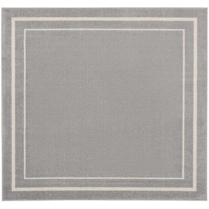 Nourison Nourison Essentials Area Rug NRE02 Grey/Ivory