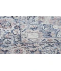 Nicole Curtis Machine Washable Series 1 Ivory Navy SR101 2 ft. X 6 ft. Rectangle Rug
