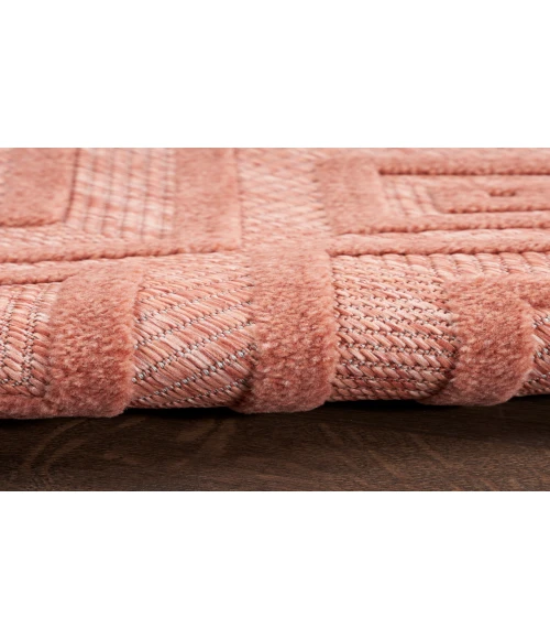 Nourison Versatile Coral Orange NRV01 2 ft. X 6 ft. Rectangle Rug