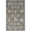 Nourison Home Oushak Home OUS01 Charcoal 5 ft. 5 in. X 7 ft. 3 in. Area Rug