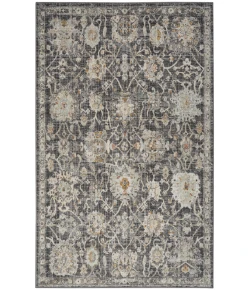 Nourison Home Oushak Home OUS01 Charcoal 5 ft. 5 in. X 7 ft. 3 in. Area Rug