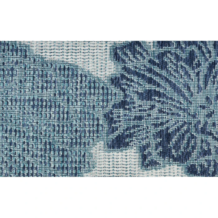 Nourison Garden Oasis Blue GOA04 9 ft. X 12 ft. Rectangle Rug