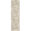 Michael Amini Ma30 Star SMR02 Ivory/Grey 2 ft. 3 in. X 8 ft. Area Rug