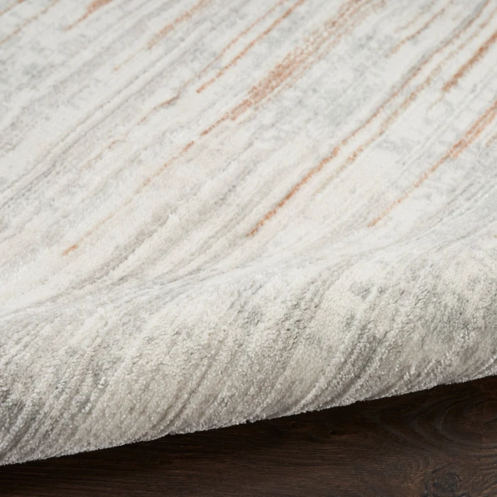 Nourison Home Texture Ivory Grey HMT01 8 ft. X 10 ft. Rect. Rug