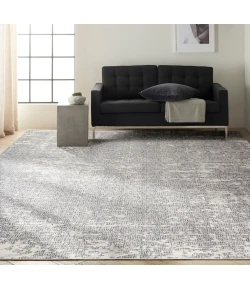 Calvin Klein CK970 Vapor CK971 Ivory Black 7 ft. 10 in. X 9 ft. 10 in. Area Rug