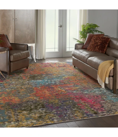 Nourison Celestial Area Rug CES14-Sunset