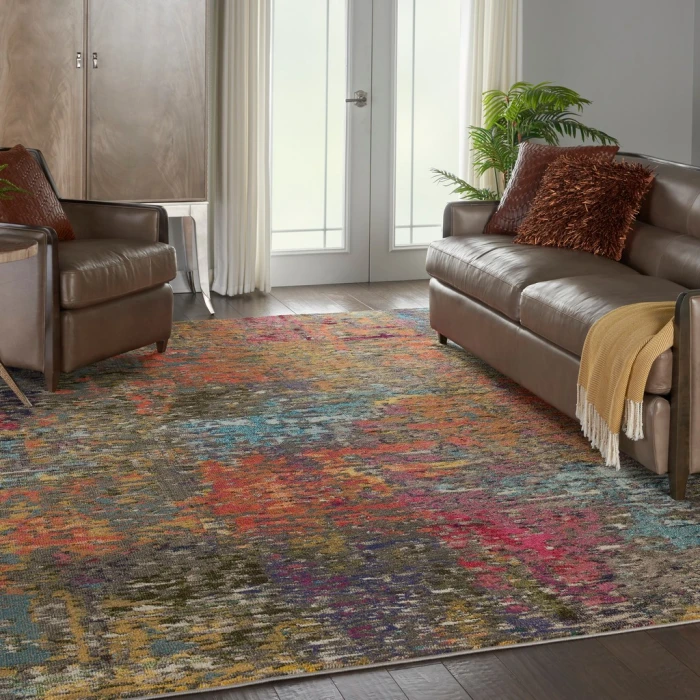 Nourison Celestial Area Rug CES14-Sunset