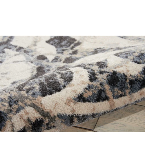Nourison Maxell Area Rug MAE10-Ivory/Charcoal