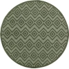 Nourison Home Versatile NRV01 Green 8 ft. Round Area Rug