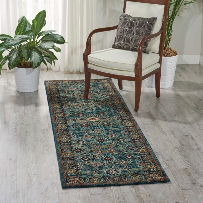 Nourison Home Nourison 2020 Blue NR207 2ft.3in. x 8ft. Rect. Rug
