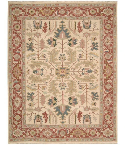 Nourison Home Nourmak Cream / Ivory S147 9ft.10in. x 13ft.10in. Rect. Rug
