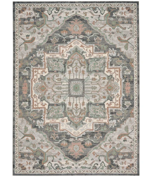 Nourison Parisa Area Rug PSA01 Grey Sage 8'6" x 11'6"
