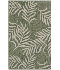 Nourison Home Garden Oasis GOA01 Green Ivory 3 ft. X 5 ft. Area Rug