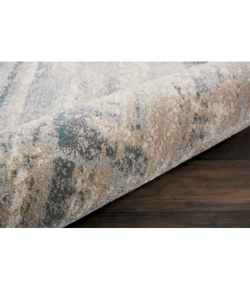 Nourison Maxell Runner Area Rug MAE17-Ivory/Teal