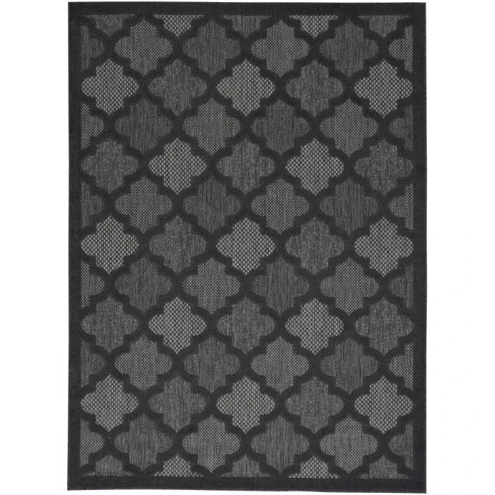 Nourison Easy Care Area Rug NES01 Charcoal/Black