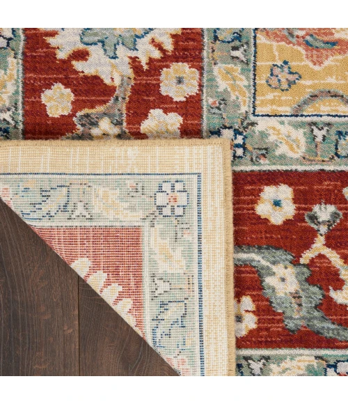 Nourison Parisa Area Rug PSA07 Gold Brick 9'9" x 13'9"