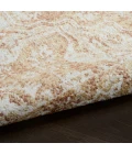 Nourison Astra Machine Washable Rust ASW12 4 ft. X 6 ft. Rect. Rug