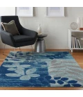 Nourison Tranquil Area Rug TRA01-Navy/Light Blue